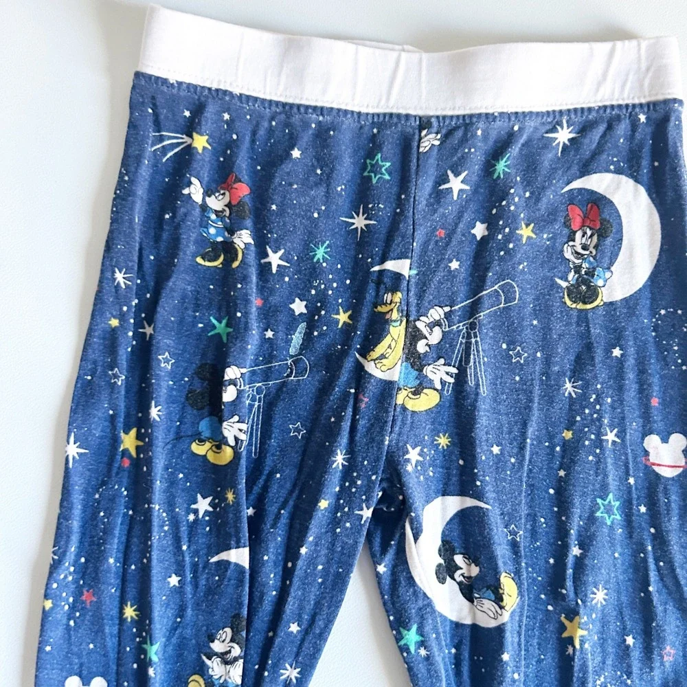 Little Sleepies x Disney Toddler Mickey Mouse Bamboo Pajama Sleep Pants‎ Size 2T